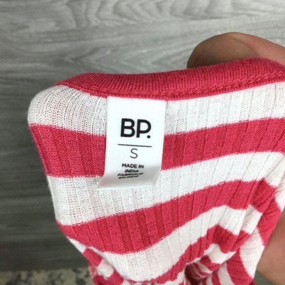 BP. Stipe Strappy Ribbed Camisole Top P1 - Picture 7 of 8